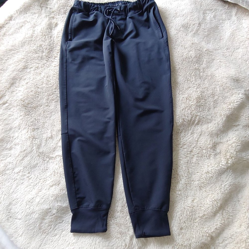 Abercrombie & Fitch activewear running jogger pants Navy size Small - Picture 1 of 10